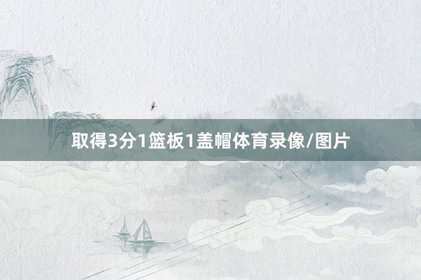 取得3分1篮板1盖帽体育录像/图片