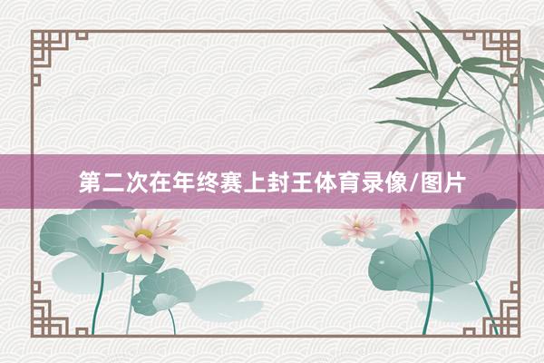 第二次在年终赛上封王体育录像/图片