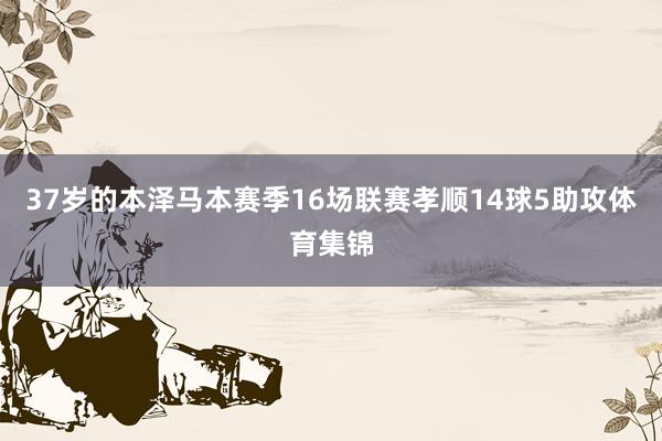 37岁的本泽马本赛季16场联赛孝顺14球5助攻体育集锦
