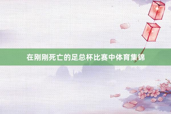 在刚刚死亡的足总杯比赛中体育集锦
