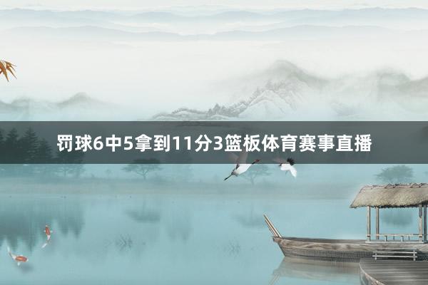 罚球6中5拿到11分3篮板体育赛事直播
