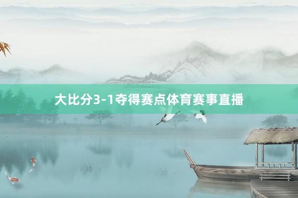 大比分3-1夺得赛点体育赛事直播