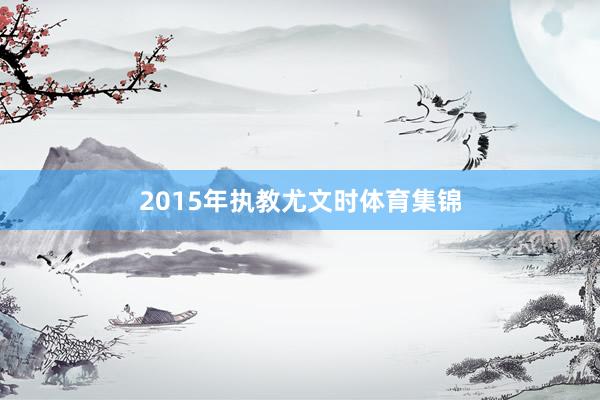2015年执教尤文时体育集锦