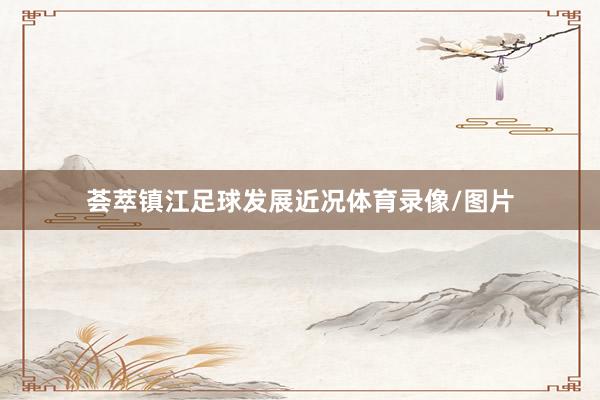 荟萃镇江足球发展近况体育录像/图片